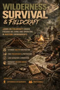 wilderness survival & fieldcraft course